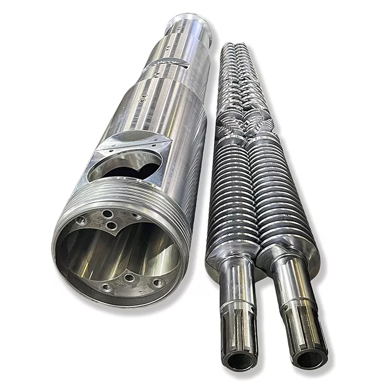Bimetallic Conical ट्विन स्क्रू